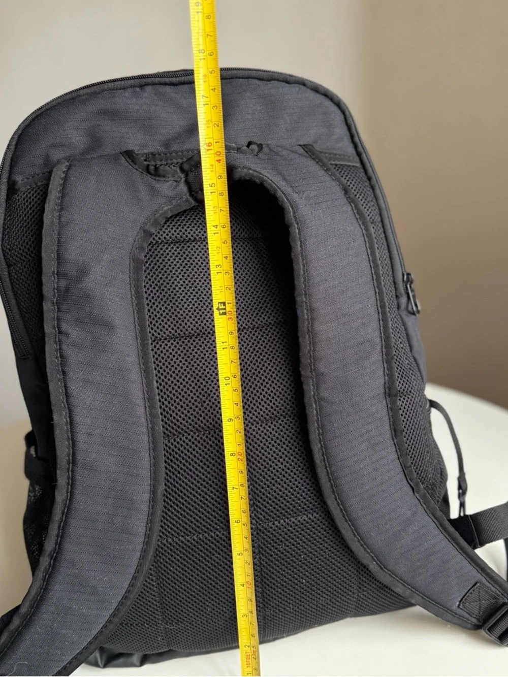 Nike Backpack Tuxedo Thunder Peifer 16 Swoosh Size 18